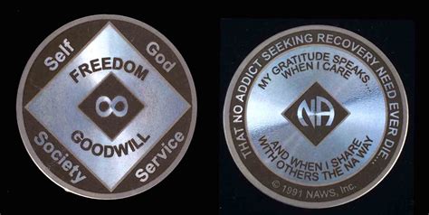 Narcotics Anonymous Coin Na Coin My 12 Step Store