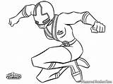 Rangers Mewarnai Samourai Sketsa Hitam Jeux Incroyable sketch template