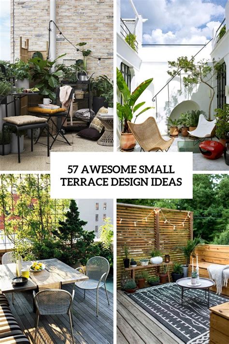 awesome small terrace design ideas digsdigs