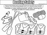 Safety Coloring Boating Colouring Pages Resolution Bigger Medium sketch template