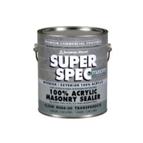 Benjamin Moore Super Spec® Masonry In Ex 100 Acrylic Sealer N066