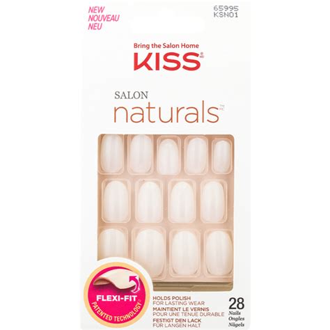 kiss salon naturals selbstklebende fingernägel break even online kaufen