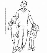 Family Coloring Color sketch template