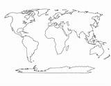 Continents Getcolorings sketch template