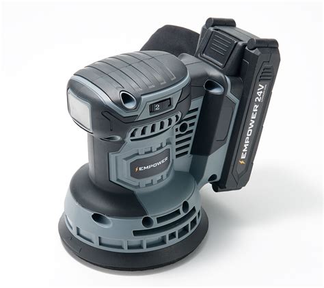 As Is Empower 24v Cordless Orbital Sander With Battery