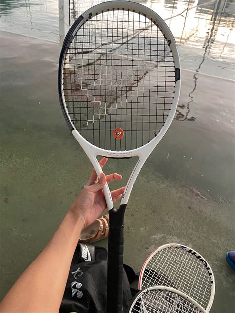 dunlop tennis racquet vibrotech sports equipment sports games