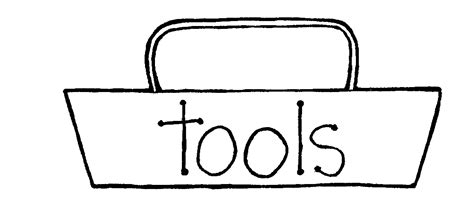 toolbox template  kids clipart