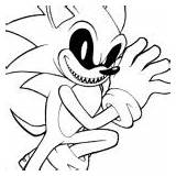 Sonic Coloring Pages Exe Super Xcolorings sketch template