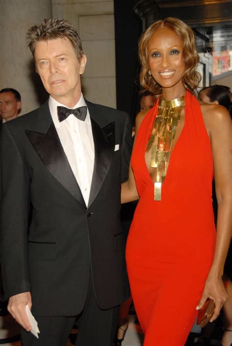 David Bowie And Iman Pictures Of Celebrity Power Couples Popsugar