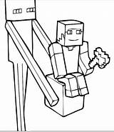 Minecraft Coloring Herobrine Pages Printable Creeper Mutant Color Girl Wither Pickaxe Print Drawing Printables Getcolorings Dantdm Stairs Calendar Top Super sketch template