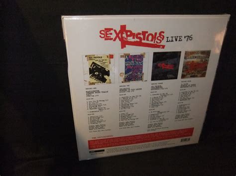 Sex Pistols Live Official 1976 Vinyl 4 Lp Sealed New 180g
