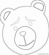 Bear Coloring Online Concerned Coloring4free Related Posts sketch template