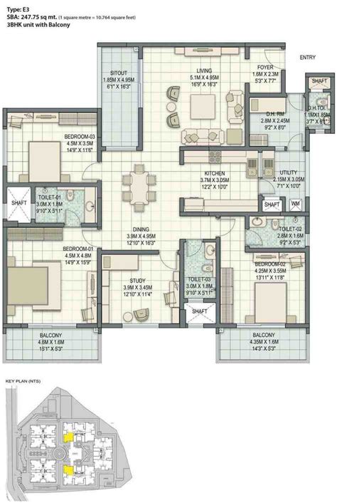 hong kong apartment floor plan tower   bhk floor plan type  full size  uncategorized