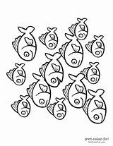 Printcolorfun Pufferfish sketch template