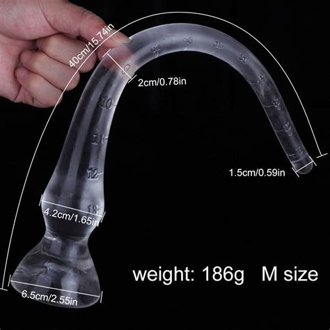 Super Long 60cm Anal Whip Tentacle Dildos Soft Suction Cup G Spot Anus