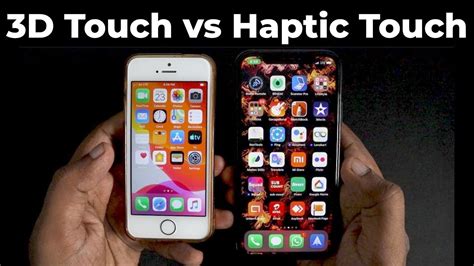 touch  haptic touch  ios  iphone se youtube