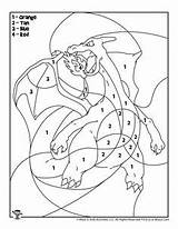 Pokemon Charizard sketch template