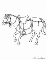 Cavalo Desenho Sela Dressage Hellokids Chevaux Coloriages sketch template