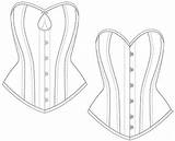Corset Pattern Overbust Ivy Choose Board sketch template