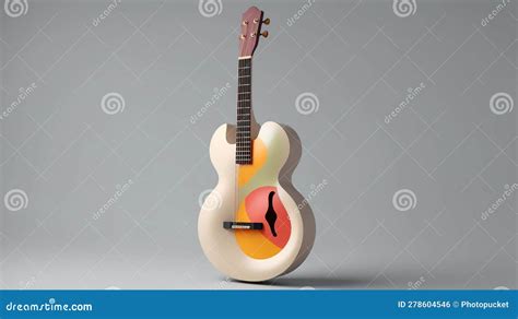 asymmetrical guitar stock illustration illustration  point