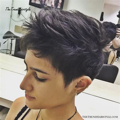 multiple messy layers  bold  beautiful short spiky haircuts