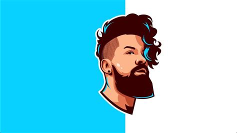 tutorial vector face logo character adobe illustrator youtube