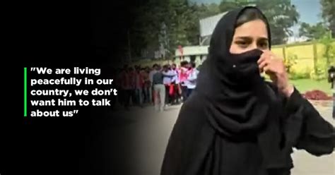 Karnataka Hijab Row Muskan Khan S Father Tells Al Qaeda We Are Living