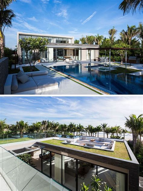 stunning  modern beach house design inspiration httpsmodernhousemagzcom modern beach ho