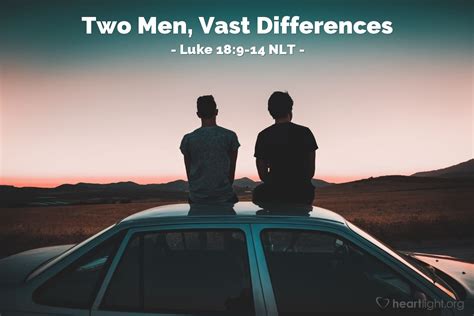 men vast differences luke    jesus