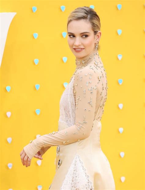 lily james upskirt ass yesterday uk premiere at the odeon luxe