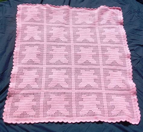 elegant  filet crochet baby blanket patterns crochetboxescom