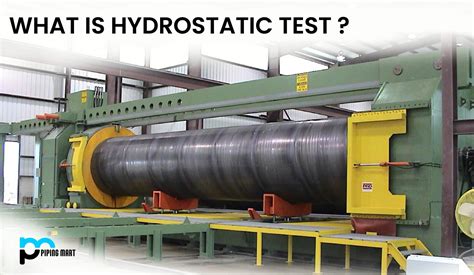 hydrostatic test