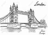 Dessin Londres Paysage sketch template