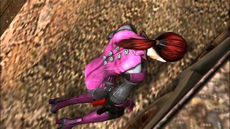 jill battlesuit sexy death ryona pink outfit youtube