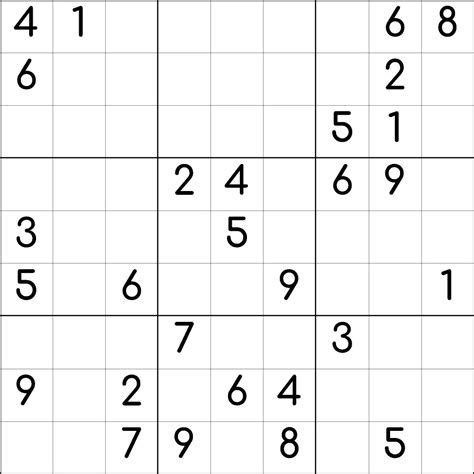 printable sudoku puzzles  templates printable