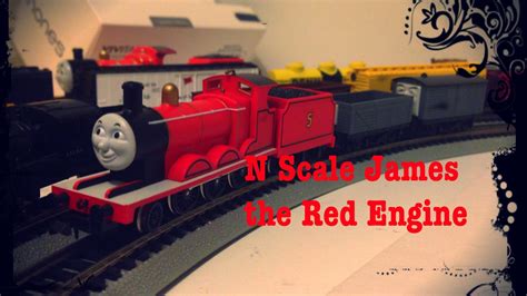 thomas and friends tomix n scale james the red engine