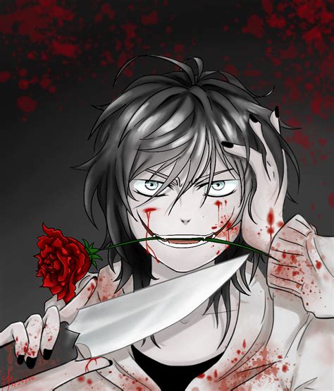 I M Back~ [jeff The Killer Redraw ] By Six 0 6 On