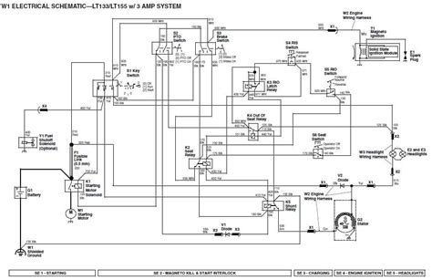 john deere lt   switch wiring diagram