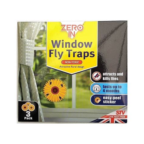 decorative window fly traps pack