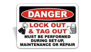 lockout tagout sign safety sign news
