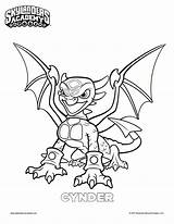 Skylanders Cynder Colorir Spyro Sweeps4bloggers Lob Dragon sketch template