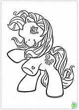 Dinokids Coloring Pony Little Close sketch template