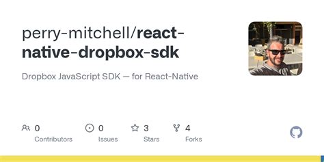 github perry mitchellreact native dropbox sdk dropbox javascript sdk  react native