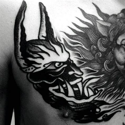 demon devil evil  satanic tattoo designs  men outsons mens fashion tips  style