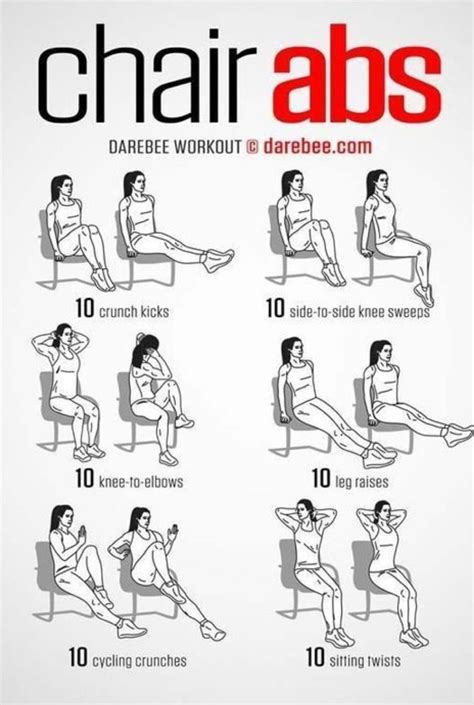 work  sitting chair exercises  abs office exercise quick workout