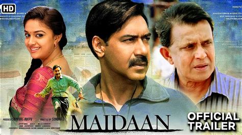 maidan  official trailer ajay devgan  mithun chakravarti  keerthy suresh full detail