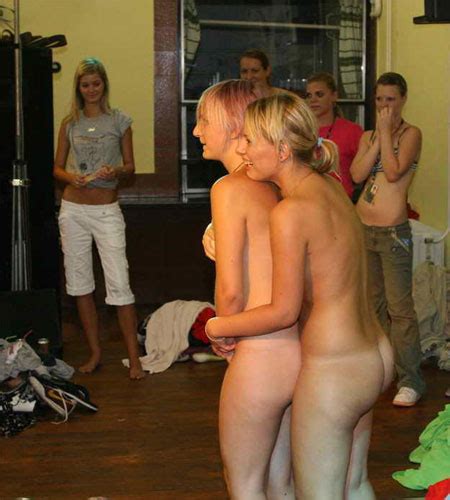 nude college girls initiation
