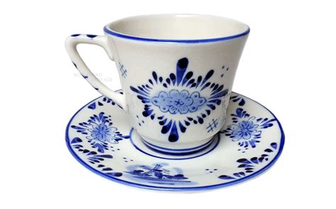 delft blue tea cup  saucer delft blue coffee cup delft blue etsy