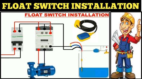 septic float switch wiring diagram double