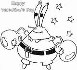 Valentine Spongebob Coloring Pages Kids Cliparts Mr Krabs Printable Clipart Colouring Ausmalbilder Library Clip Kindergarten Popular Sheets Favorites Add sketch template